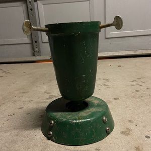 Antique Circular Christmas Tree Stand